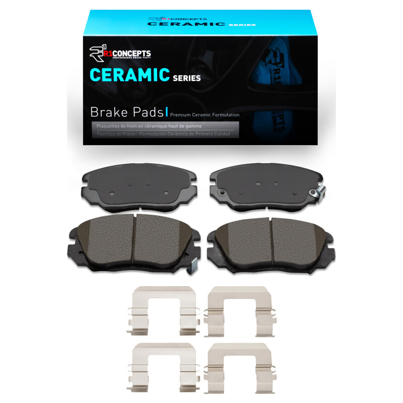 Hyundai Sonata Brake Pads - Front - R1 Concepts - Ceramic - `05-`11